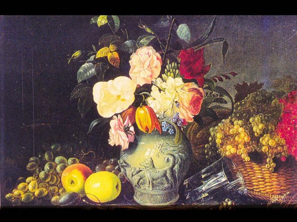 Иван Хруцкий цветы и фрукты