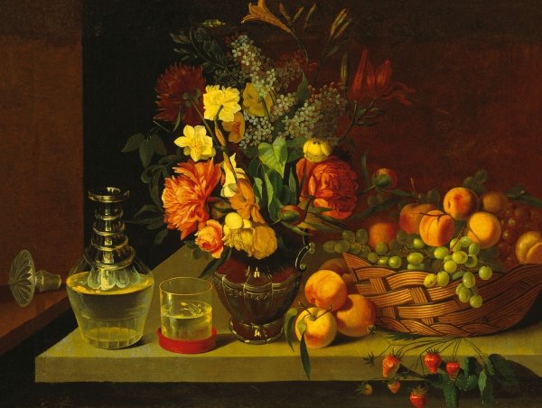 Картина Ивана Ивановича Козловского натюрморт