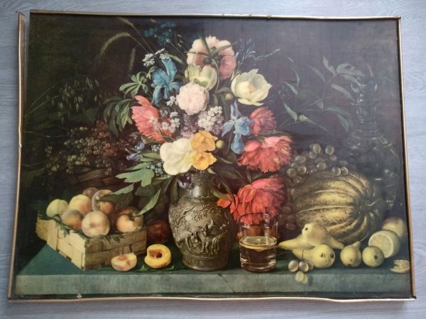 И. Т. Хруцкий «цветы и плоды». 1839 Г.