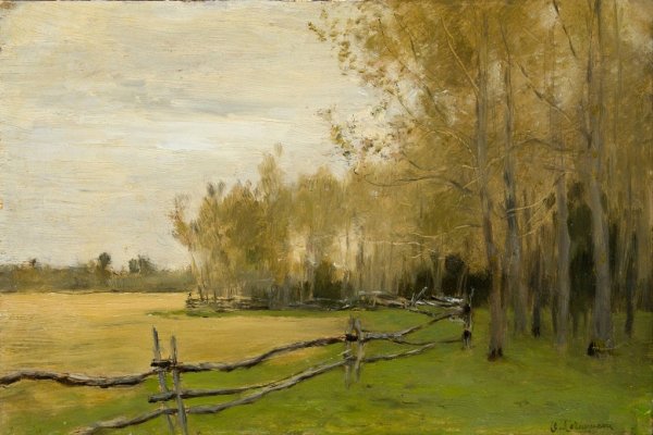 Исаак Ильич Левитан полдень