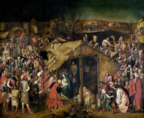 Питер брейгель поклонение волхвов