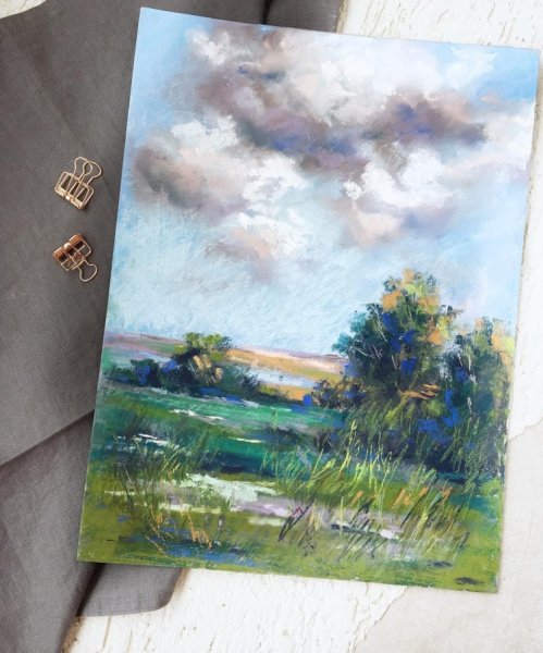 Лана Баллот художник пастелист