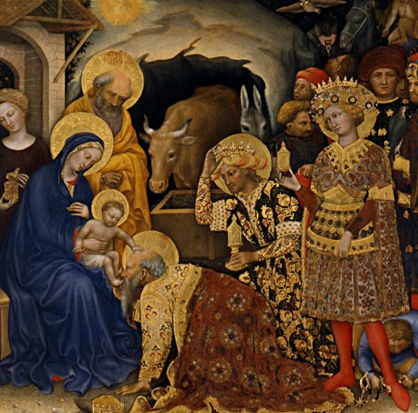 Фабриано поклонение волхвов