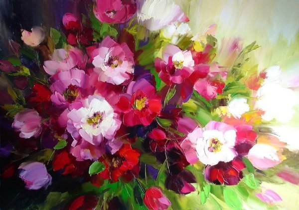 Картина цветы