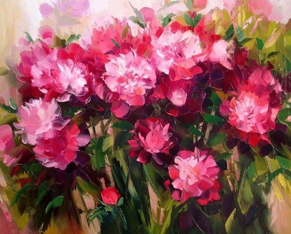 Нешкова Екатерина художник цветы живопись