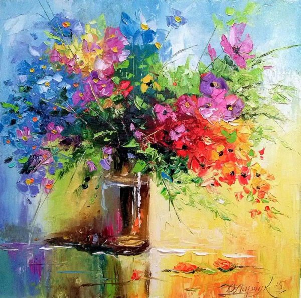 Ольга Дарчук, осенний букет