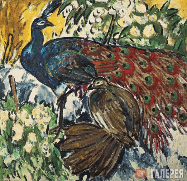 Михаил Федорович Ларионов. Павлины