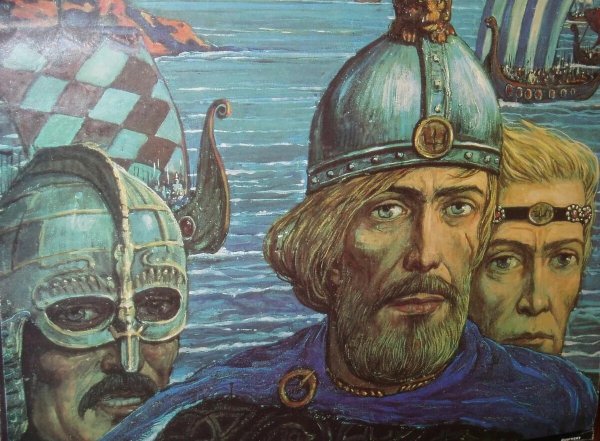 Васнецов призвание варягов картина