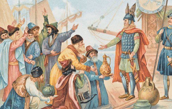 862 Год призвание Варяг Рюрика в Новгород