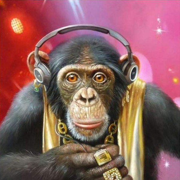 Пьер брассо картины шимпанзе