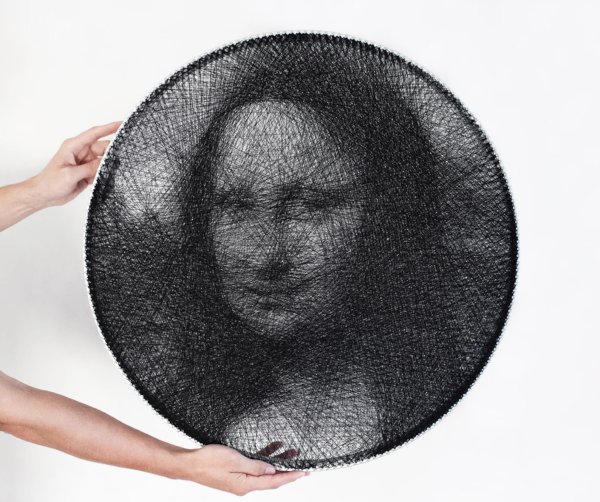 Рингстринг картина нитями