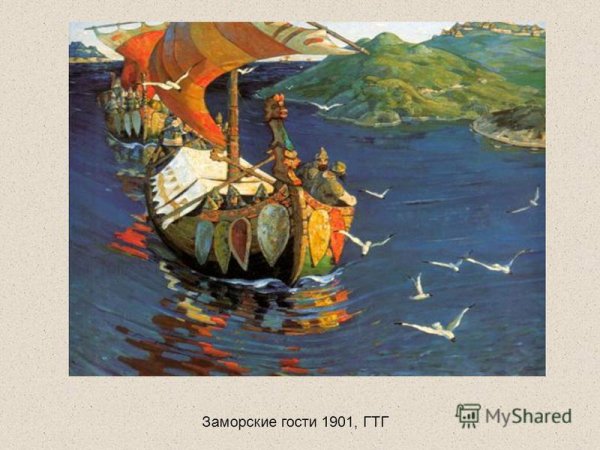 Н К Рерих заморские гости