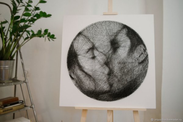 Картина нитями