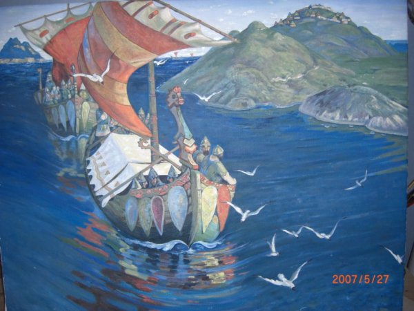 Н К Рерих заморские гости