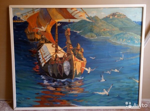 Н. Рерих «заморские гости» (1901)