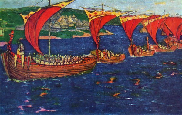 Рерих заморские гости