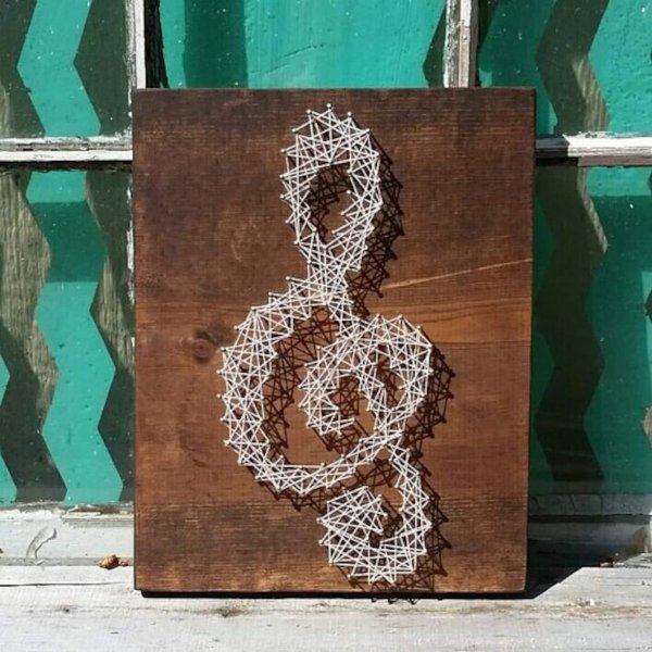 Стринг арт бриллиант