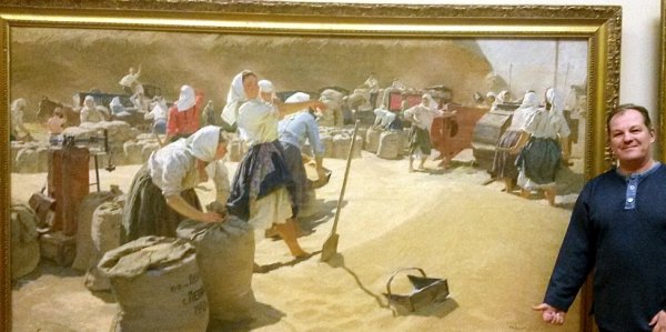 Т.Н.Яблонская хлеб.1949 г.