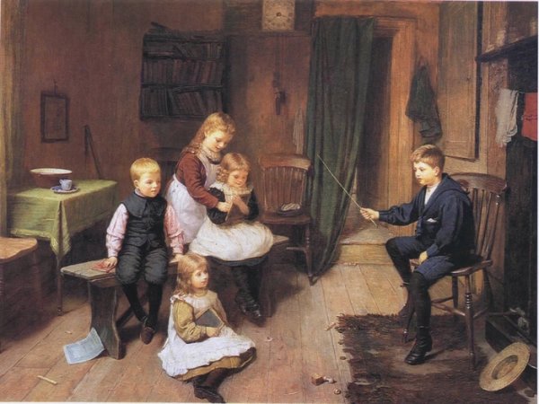 Гарри Брукер (Harry Brooker) 1848-1940 картины