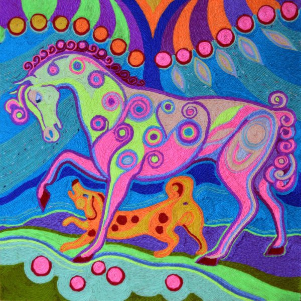 Ниткография Филин