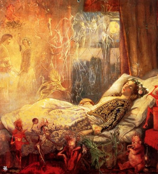 Картина сновидение Джон Анстер Фицджеральд