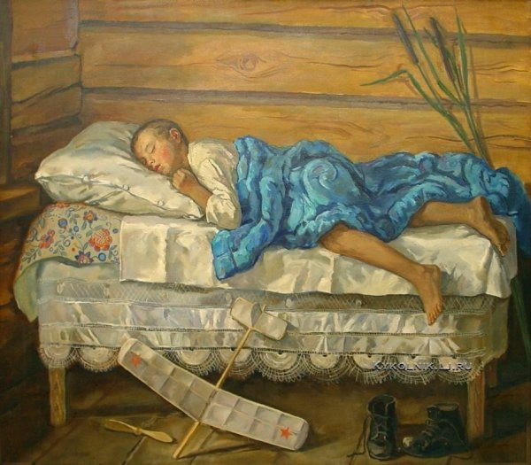 Художник Владимир Волегов портреты поле