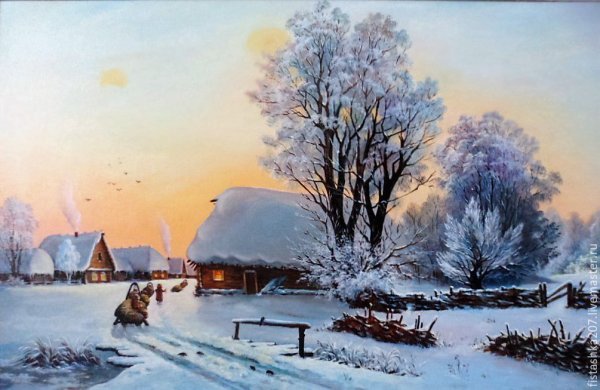 Николай Петрович Крымов зима