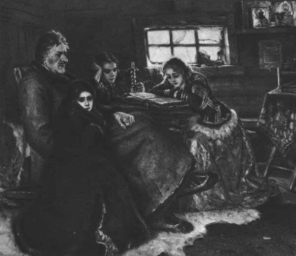 Суриков Меншиков в Березове 1883