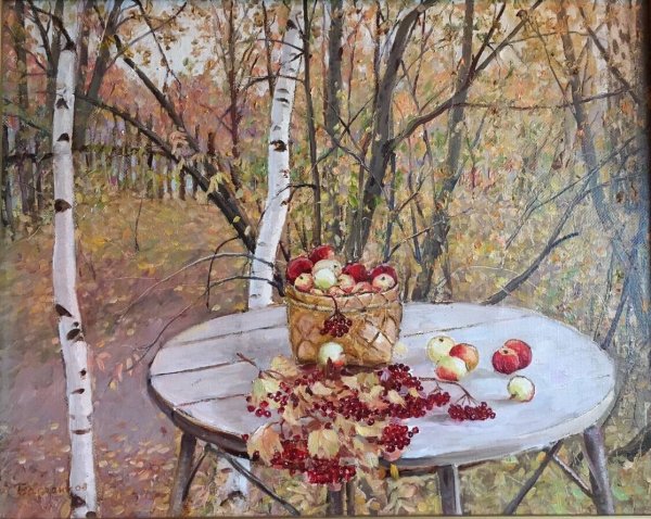 Художник Николай Барченков осень