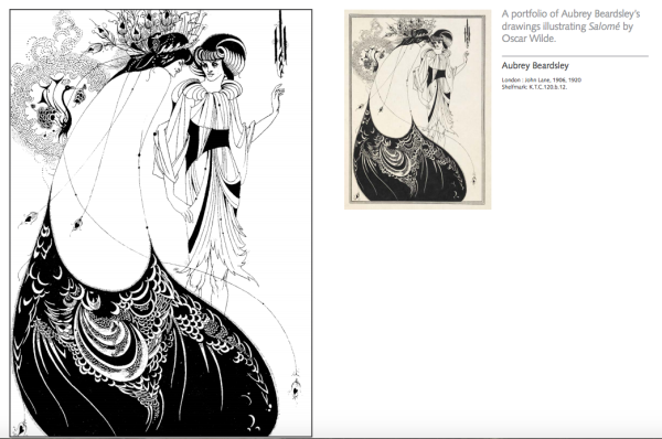 Обри Бердслей Саломея