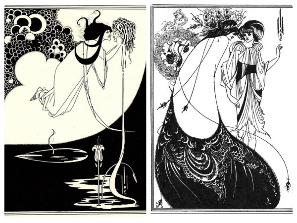 Обри бёрдслей картины