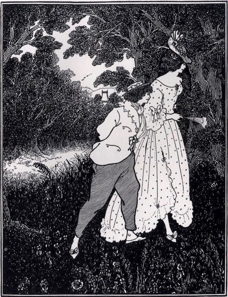 Картины Обри Бердслея