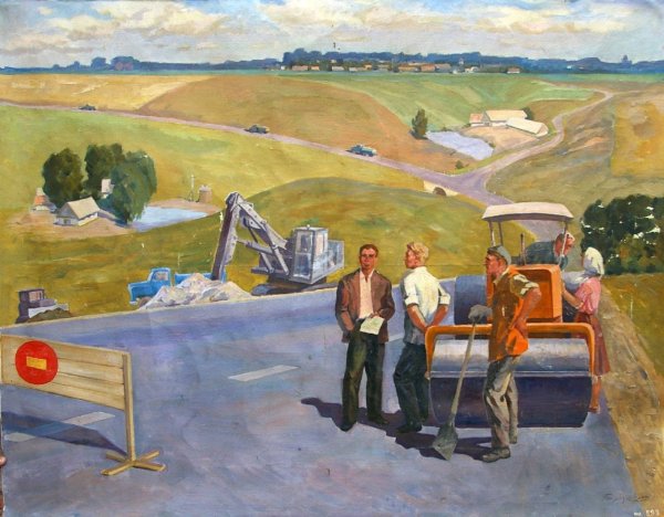 Мазур Николай художник Соцреализм