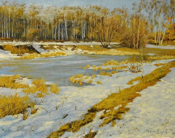 Илья Остроухов ранняя Весна