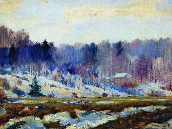 Остроухов Илья Семенович (1858-1929) - пейзажи