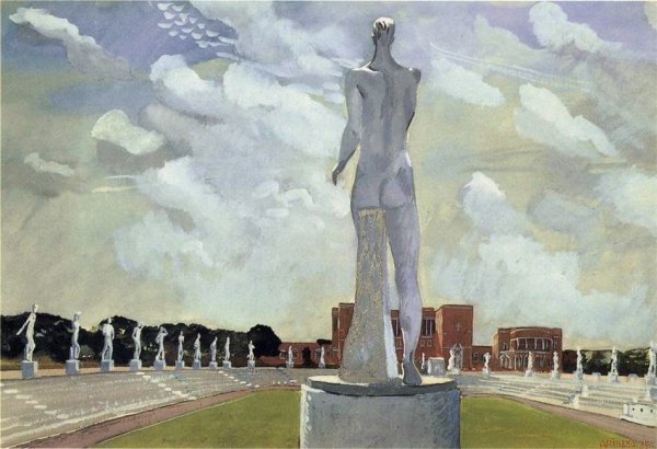 "У моря. Рыбачки" (1956), Дейнека