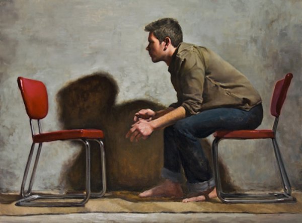 Усталость живопись