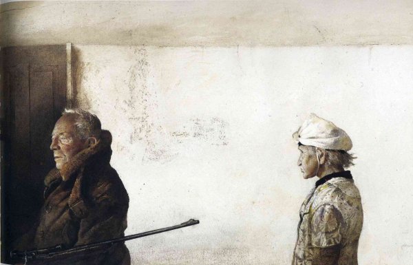 Эндрю Ньюэлл Уайет Andrew Newell Wyeth (1917 - 2009)