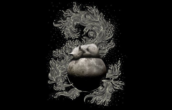 Рисование на черном фоне