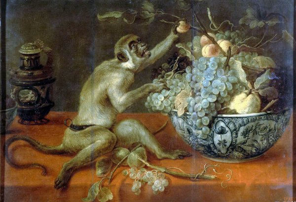 Рыночная сцена на набережной Франс Снейдерс