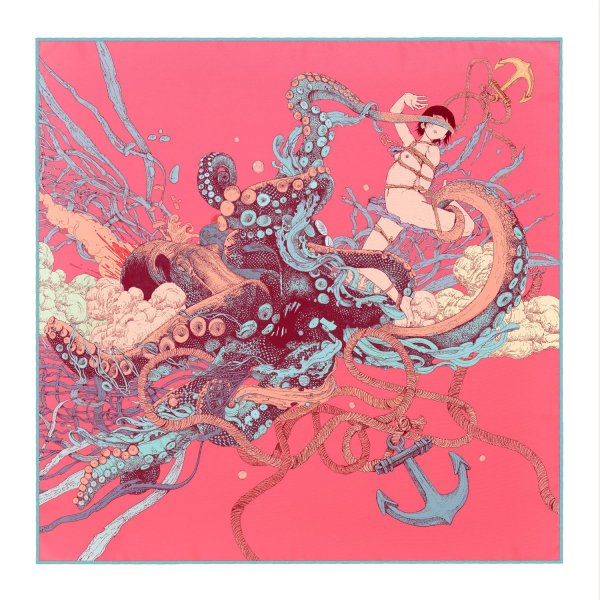 Кацусика Хокусай сон жены рыбака