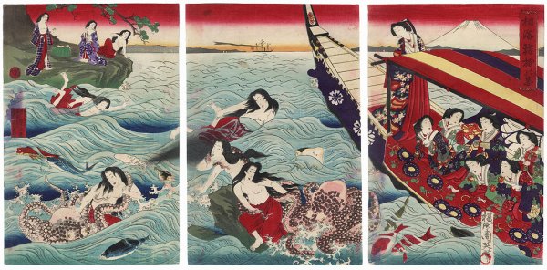 Хокусай осьминог