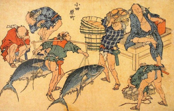 Сюнга сон жены рыбака японская