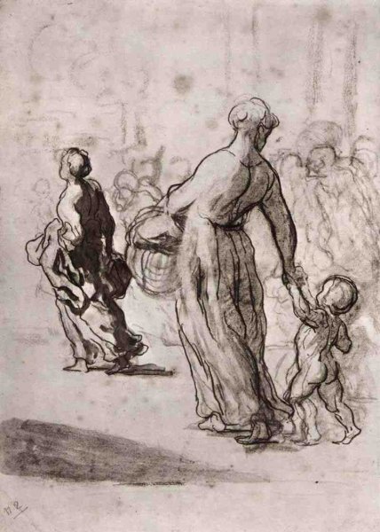 Домье художник картины