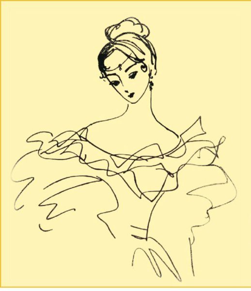 Рисунки Нади Рушевой