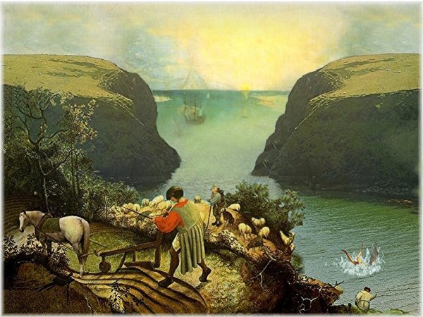 Питер брейгель старший падение Икара 1558