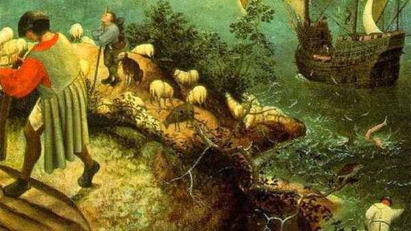 Карло Сарачени – падение Икара 1607