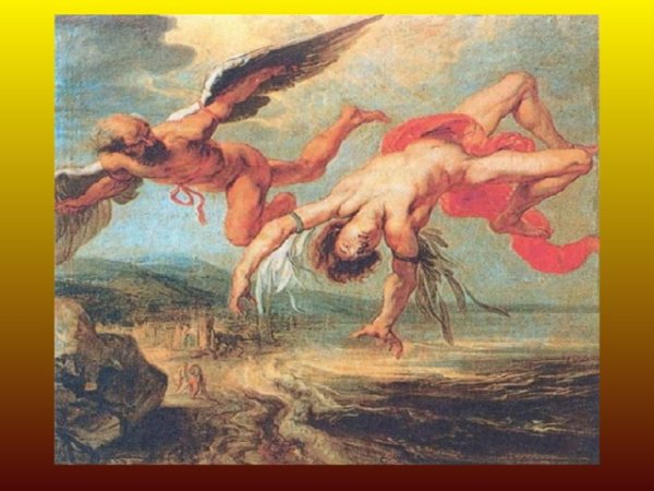 Икар картина Пикассо