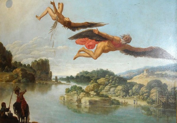 Питер брейгель старший падение Икара 1558