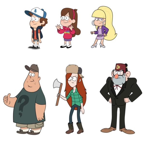 Гравити Фолз арт